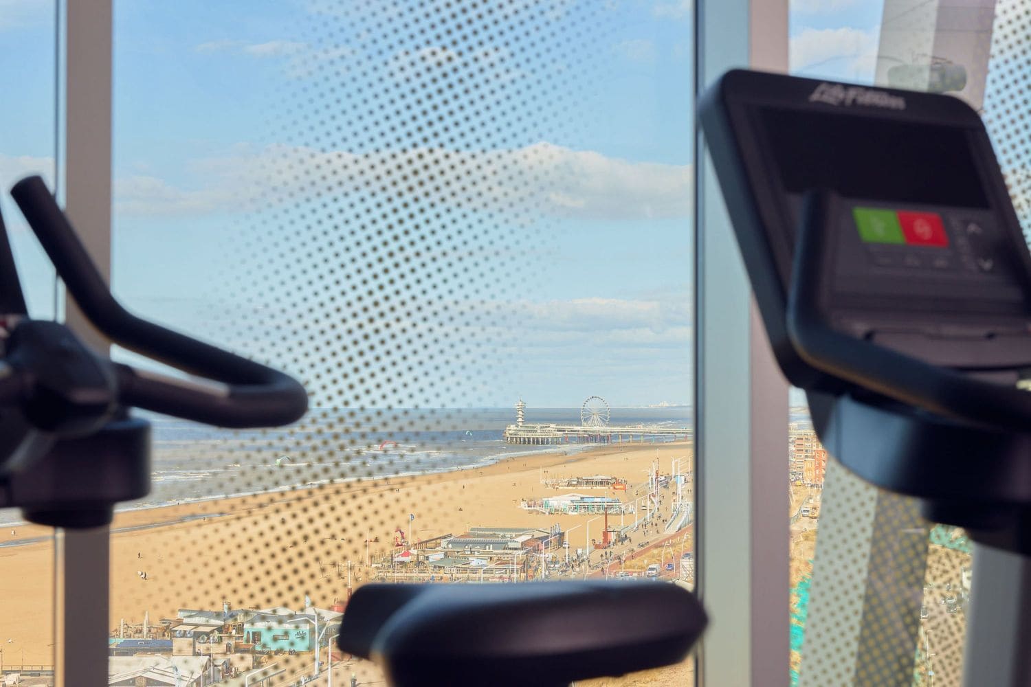 Inntel Hotels Den Haag Marina Beach - fitness uitzicht